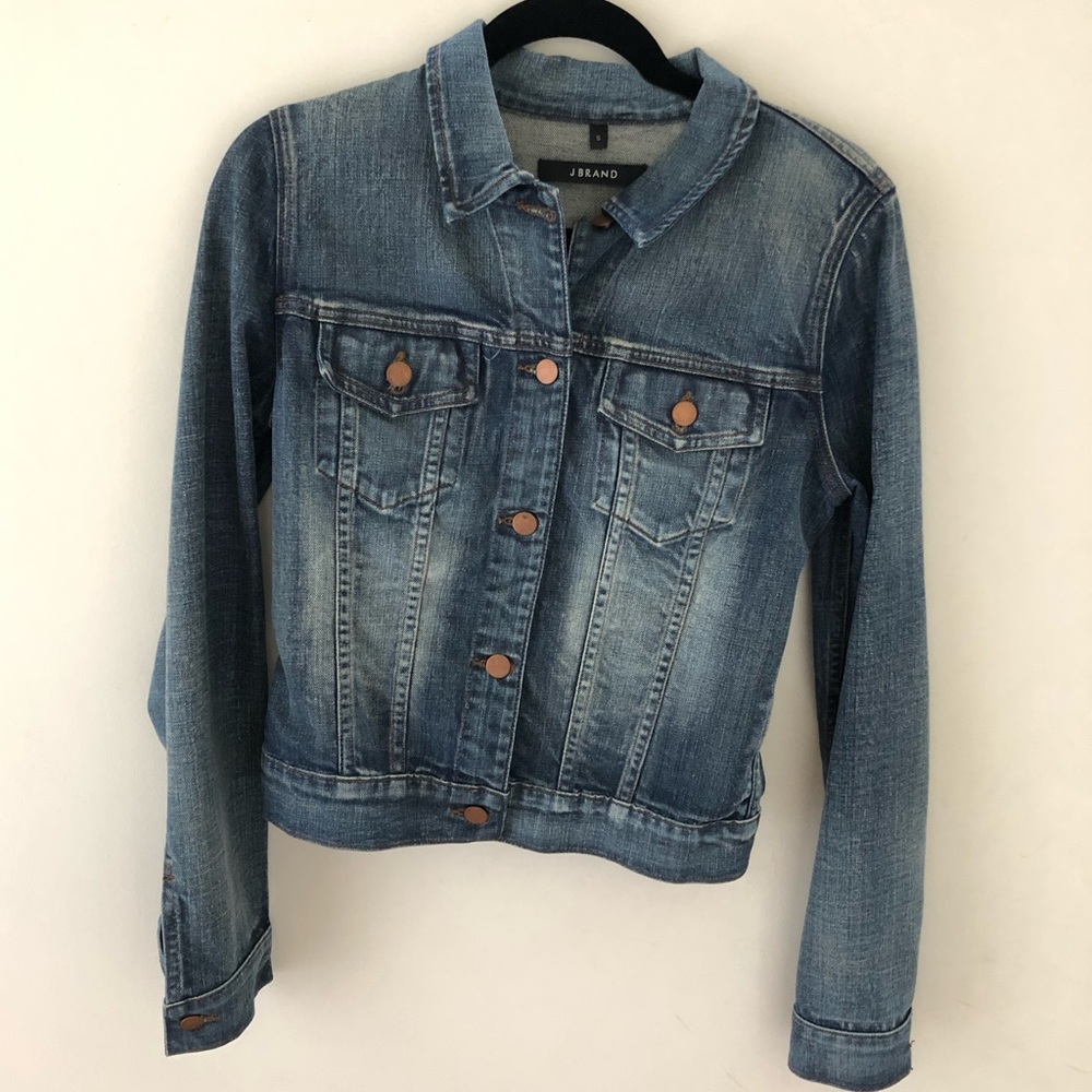 J Brand - Slim-Fit Denim Jacket, Archaic- Sz. S